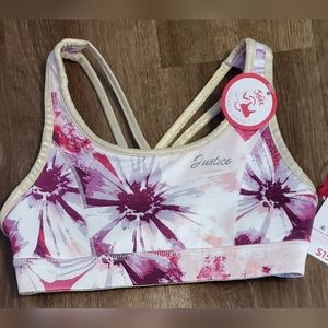 Girls XS (5/6) reversible sports bra.  NWT